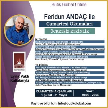 Feridun Andaç ile Cumartesi Okumaları