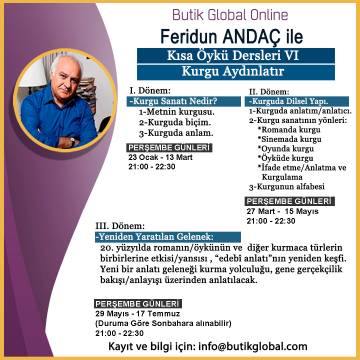 Feridun Andaç İle Kısa Öykü Dersleri VI - Kurgu Aydınlatır - 1. Dönem