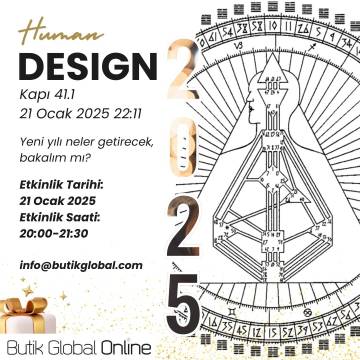 Ayşe Tekbaş ile Human Design Kapı 41.1: 2025 Yeni Yılın Enerjisine Bakış - Ders Videosu